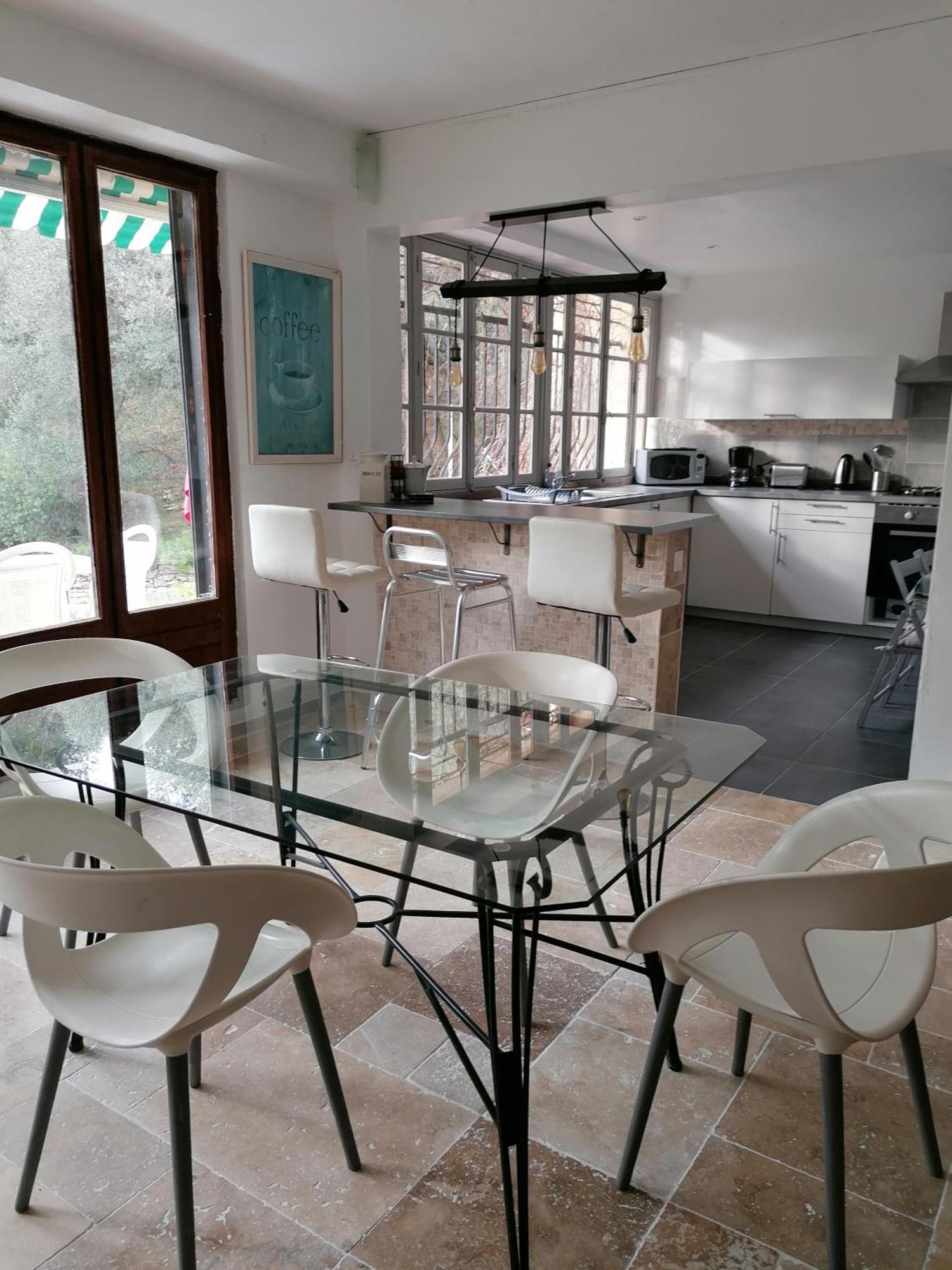 Charmant Rez De Villa Climatise Renove, 90M2 Avec Parking Cassis Esterno foto